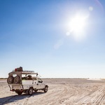 4x4 on the Makgadikgadi Pans